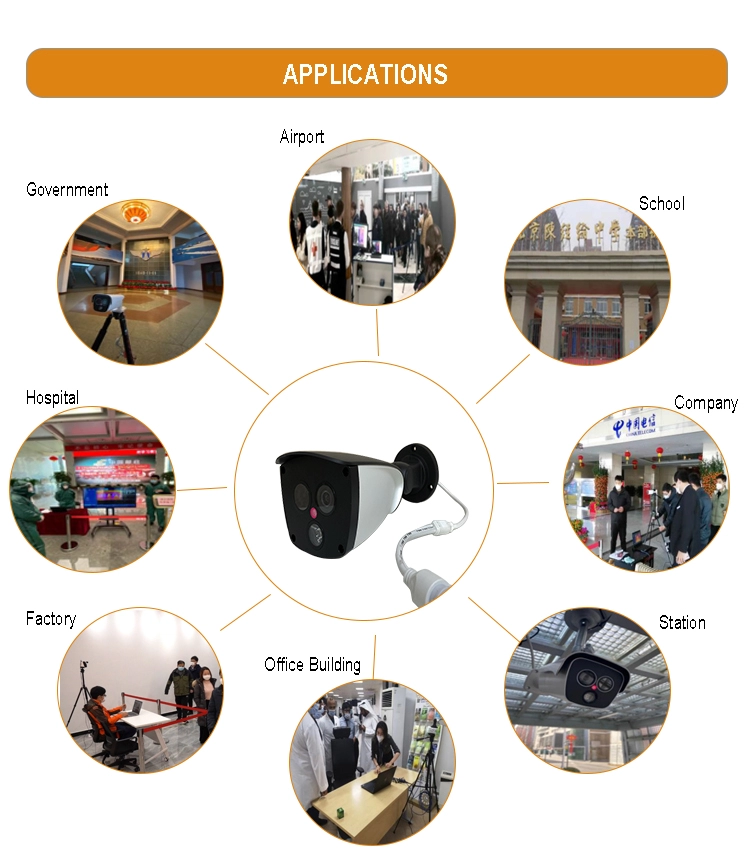 Infrared Thermal Camera No Contact Thermometer CE Certificate