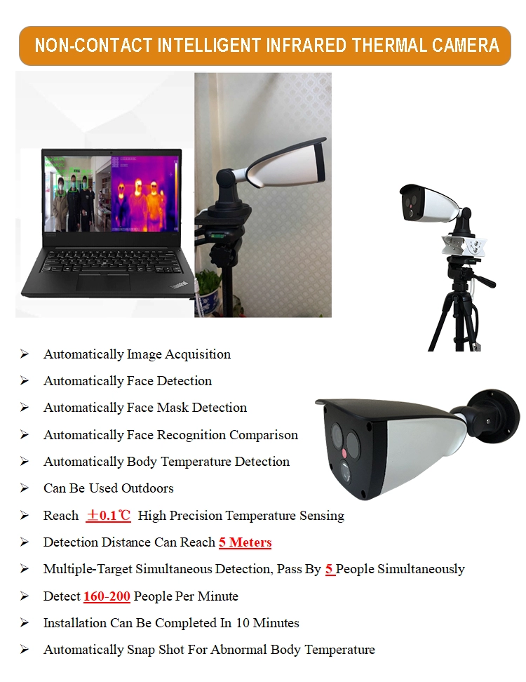 Infrared Thermal Camera No Contact Thermometer CE Certificate
