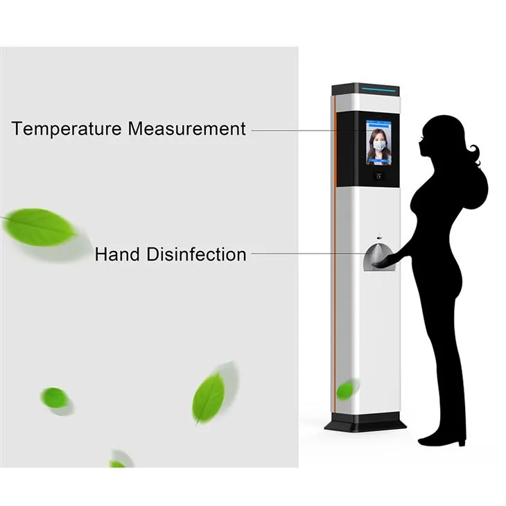 Hand Disinfection And Thermometer Device